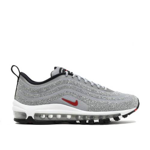 ナイキ NIKE エア マックス 銀色 シルバー 赤 レッド エアマックス 'SILVER BULLET' スニーカー レディース 【 AIR SILVER RED NIKE SWAROVSKI X WMNS 97 LX METALLIC VARSITY 】