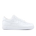 【 NIKE AIR FORCE 1 '07 'WHIT