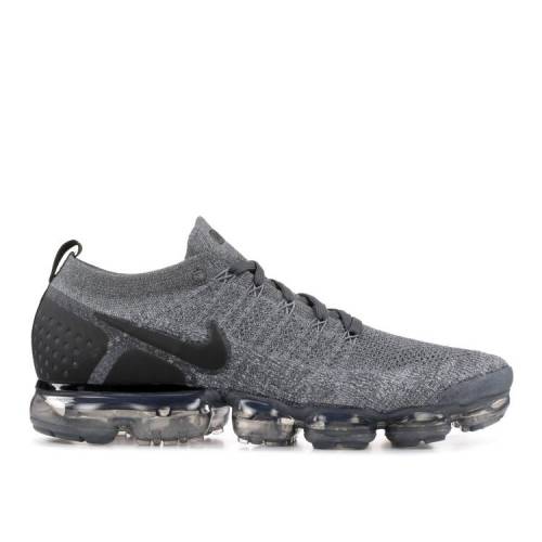 ナイキ NIKE フライニット 灰色 グレー エアヴェイパーマックス 'WOLF GREY' スニーカー メンズ 【 NIKE FLYKNIT 2 DARK GREY BLACKWOLF 】