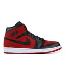 y AIR JORDAN AIR JORDAN 1 MID 'REVERSE BANNED' / GYM RED BLACK WHITE z iCL ~bh  bh F ubN F zCg GAW[_ Xj[J[ Y