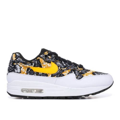 ナイキ NIKE エア マックス 白色 ホワイト ゴールド 黒色 ブラック エアマックス 'FLORAL' スニーカー レディース 【 AIR NIKE WMNS 1 WHITE UNIVERSITY GOLD BLACK 】