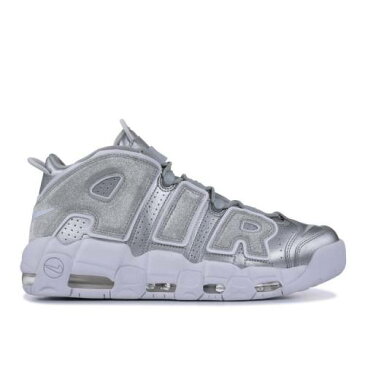 ナイキ NIKE エア アップテンポ 銀色 シルバー エアモアアップテンポ モアテン 'LOUD CLEAR' スニーカー レディース 【 AIR SILVER NIKE WMNS AND METALLIC 】