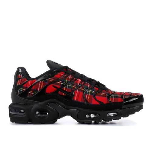 ナイキ NIKE エア マックス 黒色 ブラック 赤 レッド エアマックスプラス 'TARTAN' スニーカー レディース 【 AIR RED NIKE WMNS BLACK BLACKUNIVERSITY 】