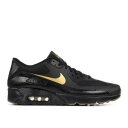 【 NIKE AIR MAX 90 ULTRA 2.0 ESSENTIAL 039 BLACK GOLD 039 / BLACK METALLIC GOLD 】 マックス ウルトラ 黒色 ブラック ゴールド エアマックス スニーカー メンズ ナイキ