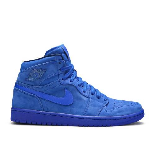 エアジョーダン AIR JORDAN ハイ プレミアム 青色 ブルー エアジョーダン 'BLUE SUEDE' スニーカー レディース 【 PREMIUM WMNS 1 RETRO HIGH BLUE 】