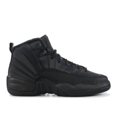 【 AIR JORDAN AIR JORDAN 12 RETRO WINTERIZED GS 'TRIPLE BLACK' / BLACK BLACK ANTHRACITE 】 ナイキ 黒色 ブラック エアジョーダン ジュニア キッズ ベビー マタニティ スニーカー