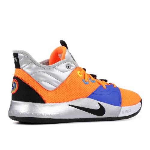 ナイキ NIKE 橙 オレンジ 銀色 シルバー 'ARMSTRONG 703' スニーカー メンズ 【 ORANGE SILVER NIKE NASA X PG 3 BUILDING TOTAL BLACKMETALLIC 】