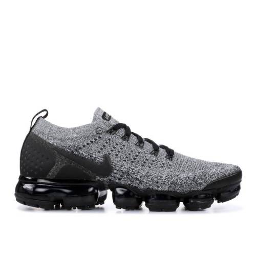 【 NIKE AIR VAPORMAX FLYKNIT 2 'COOKIES AND CREAM' / WHITE BLACK BLACK 】 フライニット 白色 ホワイト 黒色 ブラック エアヴェイパーマックス スニーカー メンズ ナイキ