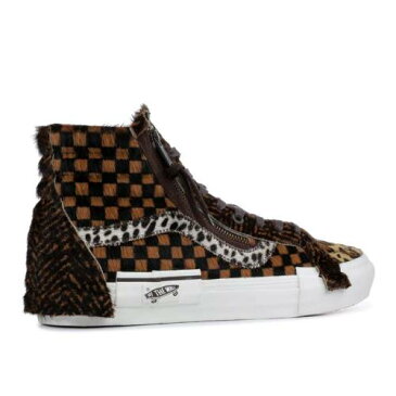 ヴァンズ VANS バンズ スケートハイ キャップ キャップ 帽子 茶色 ブラウン 黒色 ブラック 'ANIMAL PACK' スニーカー メンズ 【 VANS SK8HI CAP LX BROWN BLACK 】