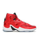 【 NIKE LEBRON 13 'ON COURT' / GYM RED BLACK TOTAL ORANGE WHITE 】 レブロン サーティーン 赤 レ...