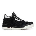 【 AIR JORDAN ANNA WINTOUR X WMNS AIR JORDAN 3 RETRO 'BLACK' / BLACK SAIL 】 ナイキ 黒色 ブラック エアジョーダン スニーカー レディース