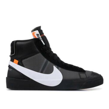ナイキ NIKE オフホワイト ブレイザー ミッド 黒色 ブラック 'GRIM REAPERS' スニーカー メンズ 【 NIKE OFFWHITE X BLAZER MID BLACK CONEBLACKWHITE 】