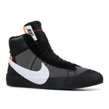 ナイキ NIKE オフホワイト ブレイザー ミッド 黒色 ブラック 'GRIM REAPERS' スニーカー メンズ 【 NIKE OFFWHITE X BLAZER MID BLACK CONEBLACKWHITE 】