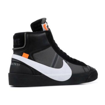 ナイキ NIKE オフホワイト ブレイザー ミッド 黒色 ブラック 'GRIM REAPERS' スニーカー メンズ 【 NIKE OFFWHITE X BLAZER MID BLACK CONEBLACKWHITE 】