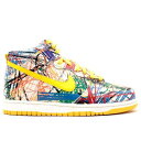 【 NIKE DUNK HI PREMIUM QS GS 'SCRIBBLE' / WHITE VARSITY MAIZE 】 ダンク プレミアム 白色 ホワイト ジュニア キッズ ベビー マタニティ スニーカー ナイキ