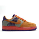 【 NIKE AIR FORCE 1 PREMIUM 07 AMARE 'NEW SIX' / DARK STUCCO MINERS GOLD COURT 】 ...