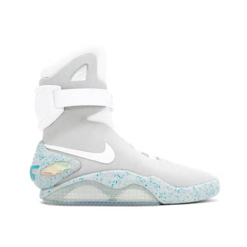 【 NIKE MAG 'BACK TO THE FUTURE' / JETSTREAM WHITE PL BLUE 】 白色 ホワイト 青色 ブルー スニーカー...