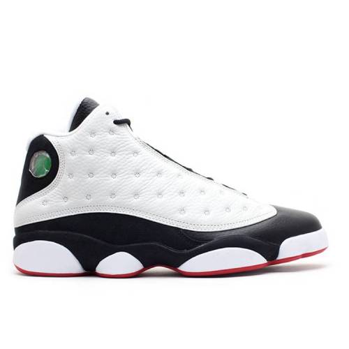 【 AIR JORDAN AIR JORDAN 13 RETRO 039 HE GOT GAME 039 2013 / WHITE BLACK TRUE RED 】 ナイキ サーティーン 白色 ホワイト 黒色 ブラック 赤 レッド エアジョーダン スニーカー メンズ