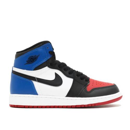 【 AIR JORDAN JORDAN 1 RETRO HIGH OG BG 'TOP 3' / BLACK BLACK WHITE VARSITY ROYAL 】 ナイキ ハイ 黒色 ブラック 白色 ホワイト エアジョーダン ジュニア キッズ ベビー マタニティ スニーカー