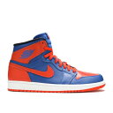 【 AIR JORDAN AIR JORDAN 1 RETRO HIGH OG 'KNICKS' / GAME ROYAL TEAM ORANGE GM RYL 】 ナイキ ハイ ゲーム チーム 橙 オレンジ エアジョーダン ゲームロイヤル 青 ブルー スニーカー メンズ