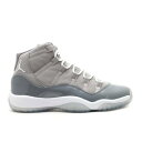 【 AIR JORDAN AIR JORDAN 11 RETRO GS 'COOL GREY' 2010 / MEDIUM GREY WHITE-COOL GREY 】 ナイキ 灰色 グレー エアジョーダン ジュニア キッズ ベビー マタニティ スニーカー