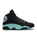 【 AIR JORDAN JORDAN 13 RETRO 'ISLAND GREEN' / BLACK ISLAND GREEN METALLIC 】 ナイキ ...