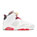 【 AIR JORDAN AIR JORDAN 6 RETRO PS 'HARE' / NEUTRAL GREY BLACK WHITE TRUE RED 】 ナイキ 灰色 グレー 黒色 ブラック 白色 ホワイト 赤 レッド エアジョーダン ジュニア キッズ ベビー マタニティ スニーカー