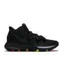 【 NIKE KYRIE 5 'NEON SOLE' / BLACK BLACK BLACK 】 カイリー 黒色 ブラック スニーカー メンズ ナイキ