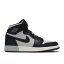 【 AIR JORDAN AIR JORDAN 1 RETRO HIGH GS 'ALUMINUM' / BLACK ALUMINUM WHITE WOLF GREY 】 ナイキ ..