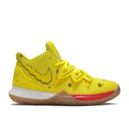 ナイキ NIKE スポンジボブ カイリー 黄色 イエロー 'SPONGEBOB' ジュニア キッズ 【 KYRIE YELLOW NIKE SPONGEBOB SQUAREPANTS X 5 GS OPTI 】