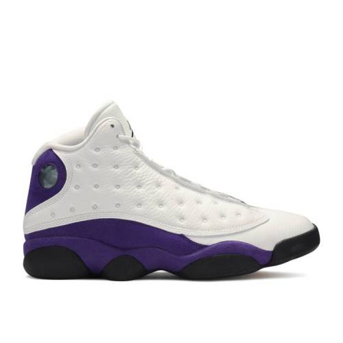 【 AIR JORDAN AIR JORDAN 13 RETRO 'LAKERS' / WHITE BLACK COURT PURPLE 】 ナイキ サーティーン 白色 ホワイト 黒色 ブラック コート 紫 パープル エアジョーダン スニーカー メンズ