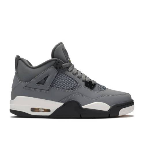 【 AIR JORDAN AIR JORDAN 4 RETRO GS 'COOL GREY' 2019 / COOL GREY CHROME DARK CHARCOAL 】 ナイキ クール 灰色 グレー チャコール エアジョーダン ジュニア キッズ ベビー マタニティ スニーカー