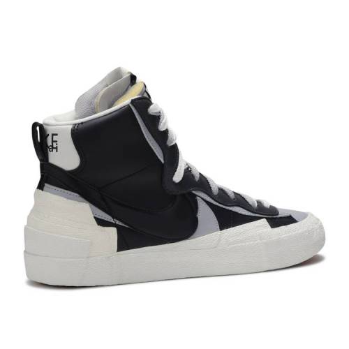 ナイキ NIKE ブレイザー ミッド 黒色 ブラック 'BLACK GREY' スニーカー メンズ 【 NIKE SACAI X BLAZER MID BLACK BLACKANTHRACITE 】