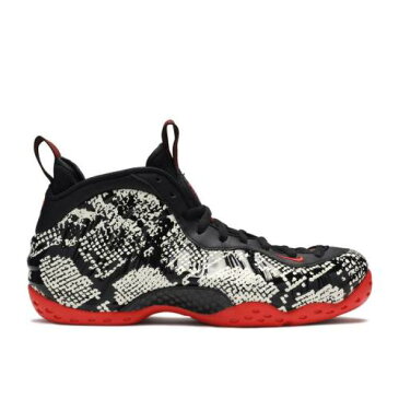 ナイキ NIKE フォームポジット エアフォームポジットワン 'ALBINO SNAKESKIN' スニーカー メンズ 【 FOAMPOSITE NIKE SAIL BLACKHABANERO REDBLACK 】