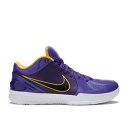 【 NIKE UNDEFEATED X KOBE 4 PROTRO 'COURT PURPLE' / COURT PURPLE UNIVERSITY GOLD ...