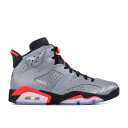 【 AIR JORDAN AIR JORDAN 6 RETRO SP 'REFLECTIONS OF A CHAMPION' / REFLECT SILVER INFRARED BLACK 】 ナイキ 銀色 シルバー 黒色 ブラック エアジョーダン スニーカー メンズ