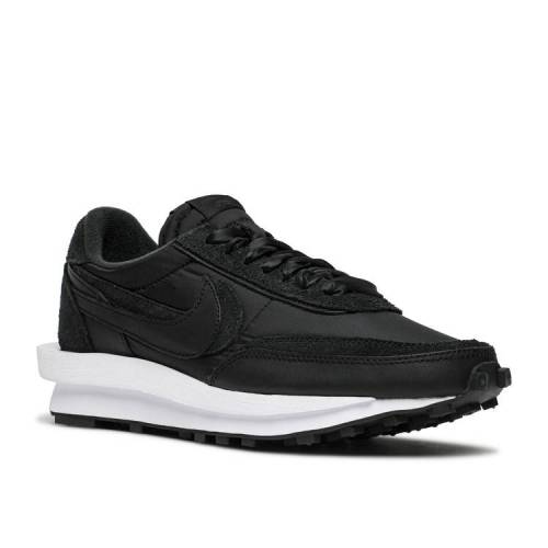 ナイキ NIKE 黒色 ブラック 'BLACK NYLON' スニーカー メンズ 【 NIKE SACAI X LDWAFFLE BLACK 】