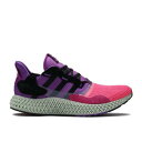 アディダス ADIDAS アディダス ピンク 紫 パープル 黒色 ブラック 'SUNSET' スニーカー メンズ 【 PINK PURPLE ADIDAS SNEAKERSNSTUFF X ZX 4000 4D BLACK 】