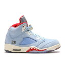 【 AIR JORDAN TROPHY ROOM X AIR JORDAN 5 RETRO 'ICE BLUE' / ICE BLUE SAIL METALLIC GOLD 】 ナイキ 青色 ブルー ゴールド エアジョーダン スニーカー メンズ