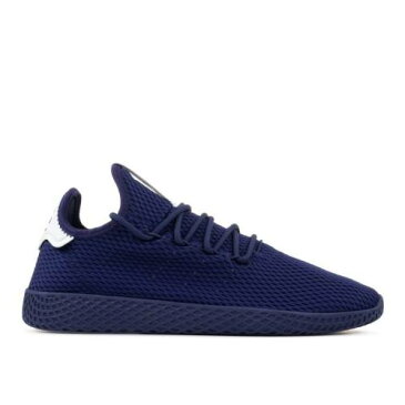 アディダス ADIDAS アディダス テニス 紺色 ネイビー 青色 ブルー 白色 ホワイト 'DARK BLUE' スニーカー メンズ 【 ADIDAS PHARRELL X TENNIS HU NAVY DARK BLUE FOOTWEAR WHITE 】