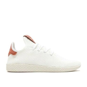 アディダス ADIDAS アディダス テニス 白色 ホワイト ピンク 'BURNT SIENNA' スニーカー メンズ 【 PINK ADIDAS PHARRELL X TENNIS HU FOOTWEAR WHITE RAW 】