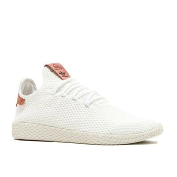 アディダス ADIDAS アディダス テニス 白色 ホワイト ピンク 'BURNT SIENNA' スニーカー メンズ 【 PINK ADIDAS PHARRELL X TENNIS HU FOOTWEAR WHITE RAW 】