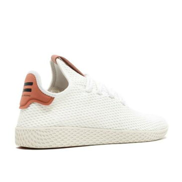 アディダス ADIDAS アディダス テニス 白色 ホワイト ピンク 'BURNT SIENNA' スニーカー メンズ 【 PINK ADIDAS PHARRELL X TENNIS HU FOOTWEAR WHITE RAW 】