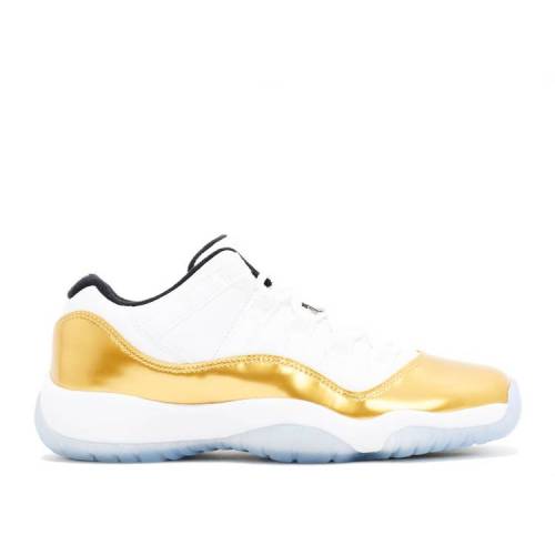 【 AIR JORDAN AIR JORDAN 11 RETRO LOW GS 039 CLOSING CEREMONY 039 / WHITE MTLC GOLD COIN BLACK 】 ナイキ 白色 ホワイト ゴールド コイン 黒色 ブラック エアジョーダン スニーカー ジュニア キッズ メンズ