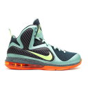 【 NIKE LEBRON 9 'CANNON' / CANNON VOLT SLATE BLUE TM ORNG 】 レブロン 青色 ブルー スニーカー メンズ ナイキ