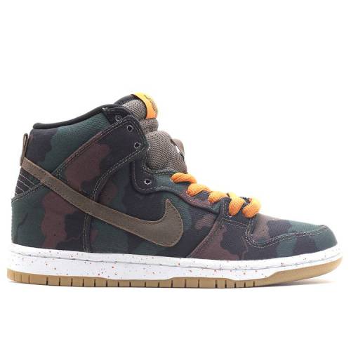 【 NIKE DUNK HIGH PREMIUM SB '510' / BLACK OLIVE KHAKI SUNSET 】 ダンク ハイ プレミアム エスビー 黒色 ブラック オリーブ カーキ ダンクハイ スニーカー メンズ ナイキ