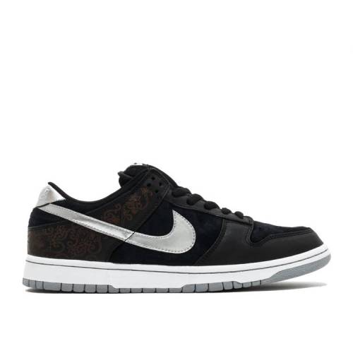 【 NIKE DUNK LOW PREMIUM SB 'TAKASHI 2' / BLACK METALLIC SILVER 】 ダンク プレミアム エスビー 黒色 ブラック 銀色 シルバー ダンクロー スニーカー メンズ ナイキ