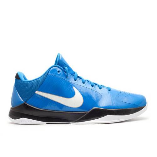 【 NIKE ZOOM KOBE 5 'MILES DAVIS' / PHOTO BLUE BLACK WHITE 】 ズーム コービー 青色 ブルー 黒色 ブ...