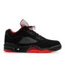 【 AIR JORDAN AIR JORDAN 5 RETRO LOW 'ALTERNATE 90' / BLACK GYM RD BLCK MTLLC HRMTT 】 ナイキ 黒色 ブラック エアジョーダン スニーカー メンズ