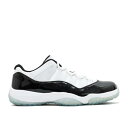 【 AIR JORDAN JORDAN 11 RETRO LOW 'CONCORD' / WHITE BLACK DARK CONCORD 】 ナイキ 白色 ホ...